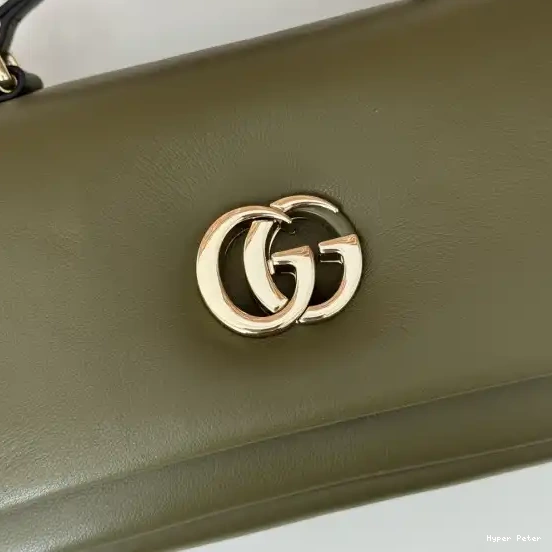 Hyperpeter mini Milano handle bag-21*12.5*4.5CM GG top GUCCI 0614